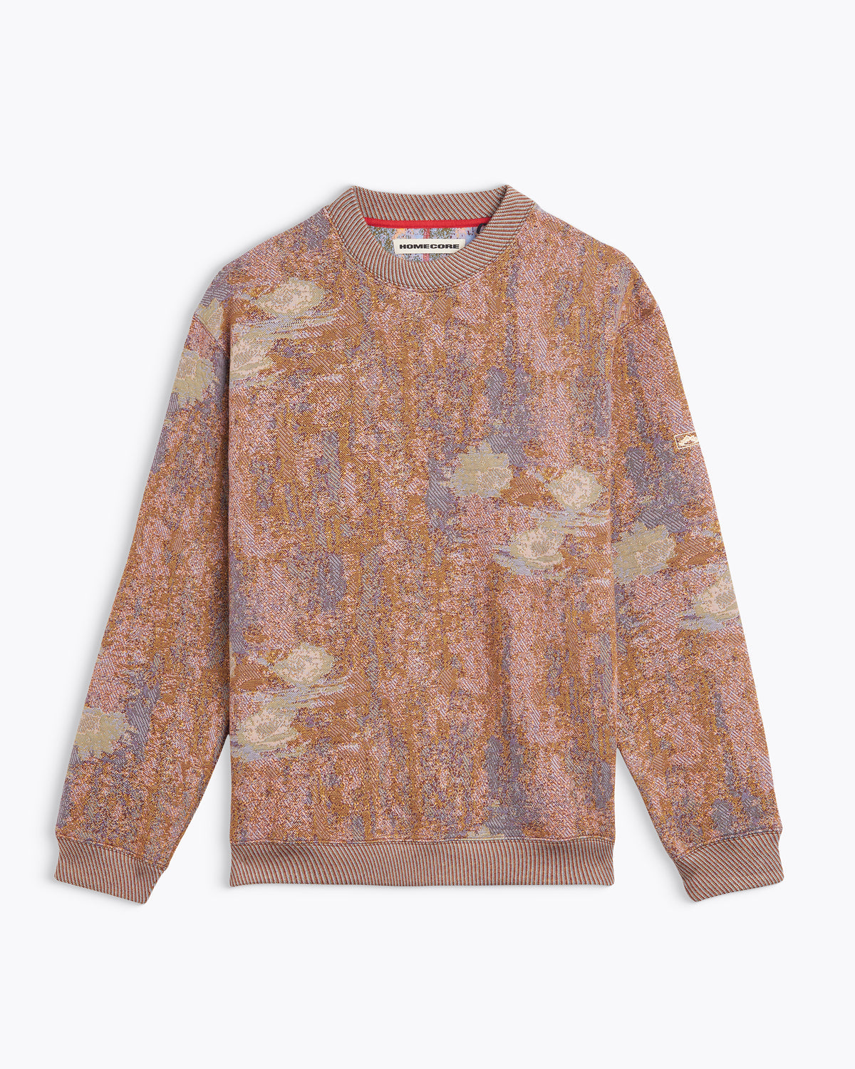 PAC NYMPHEAS MULTI-KHAKI SWEATSHIRT