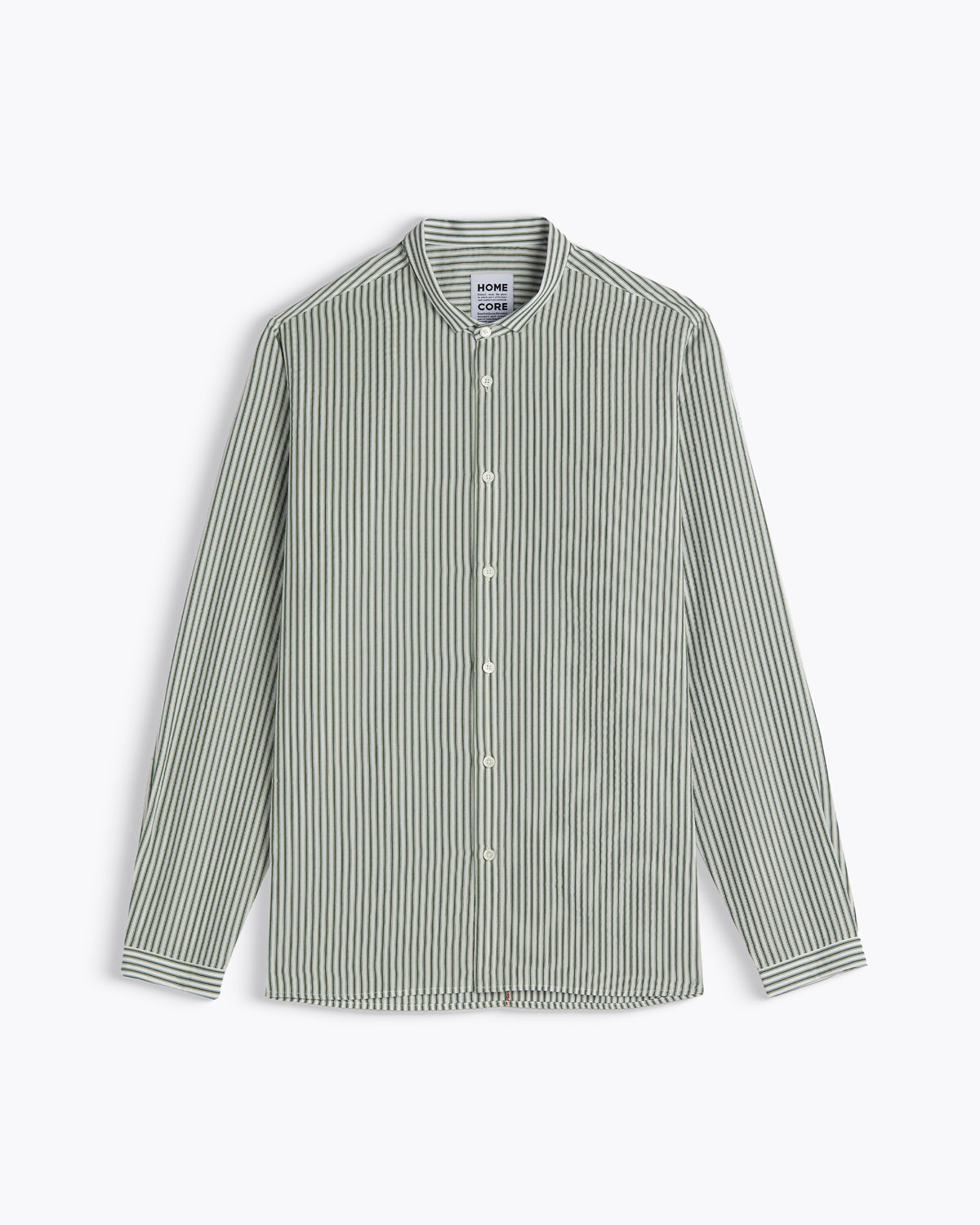 CHEMISE PALA ANA GREEN STRIPES