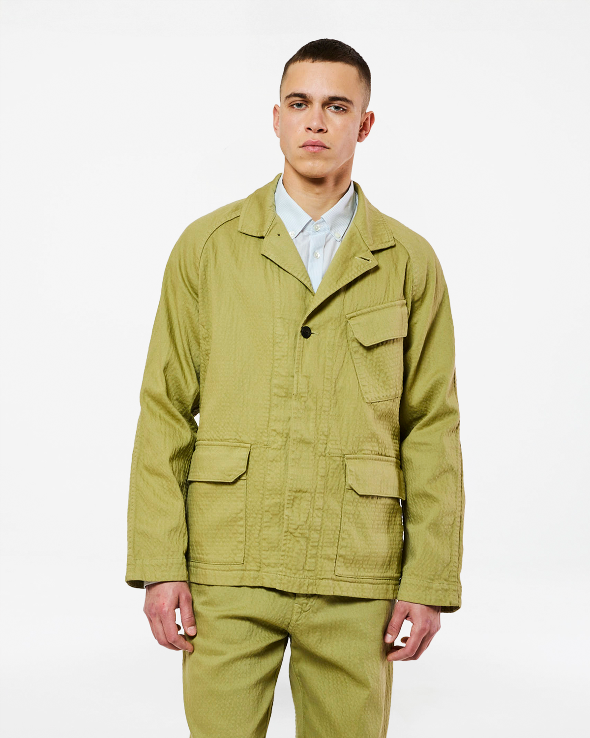 VESTE PANEV RIPPLE SWAMP GREEN