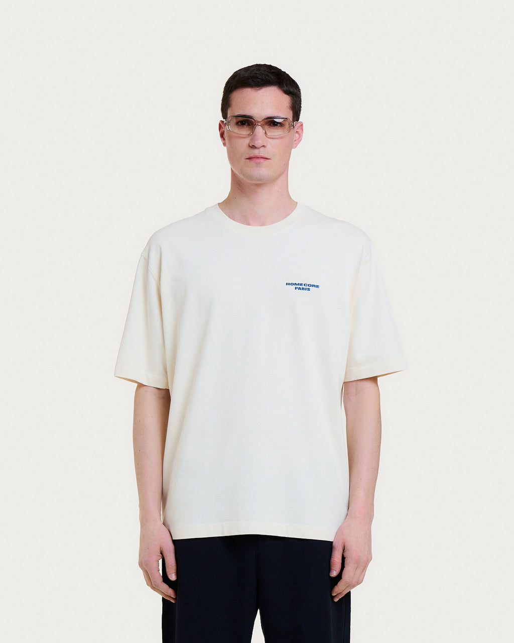 T-SHIRT PARIS 4 TEE CREAM