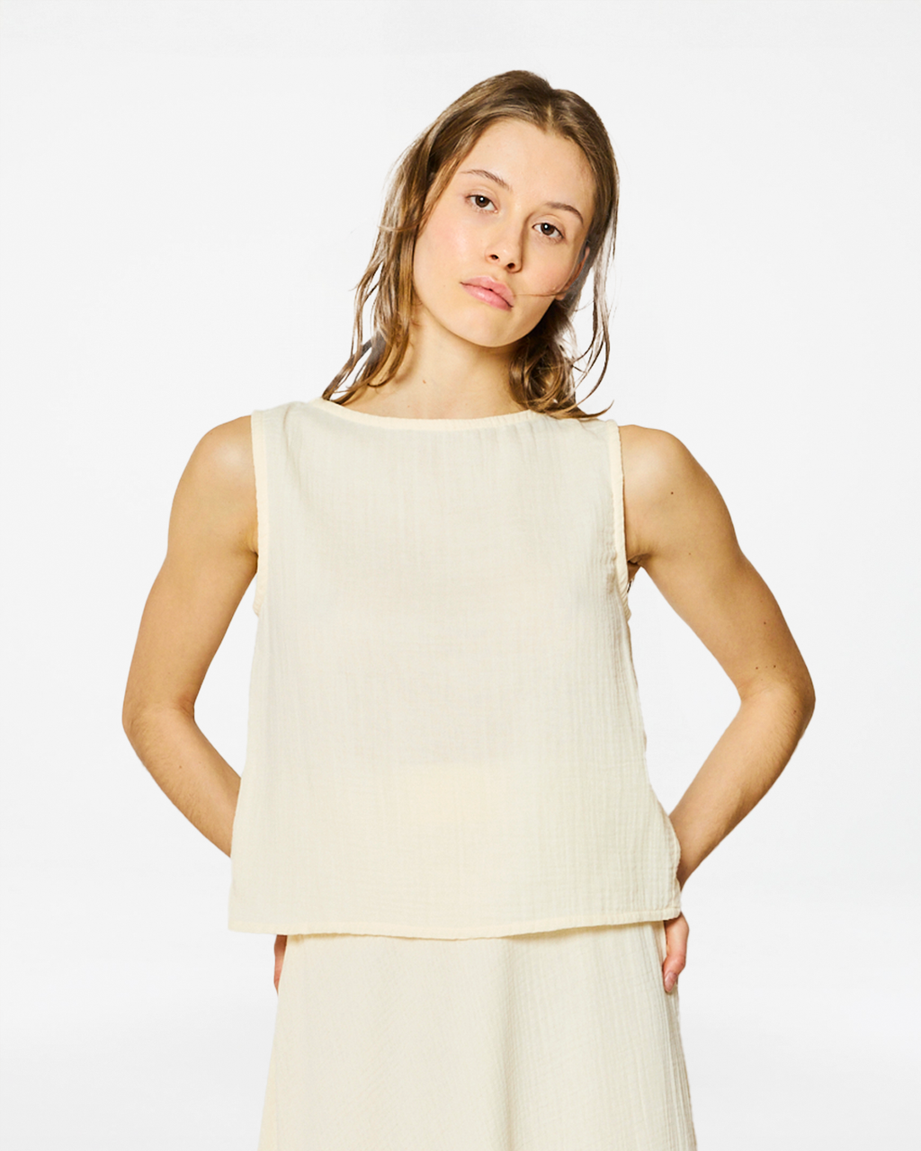TOP POLINA IVORY