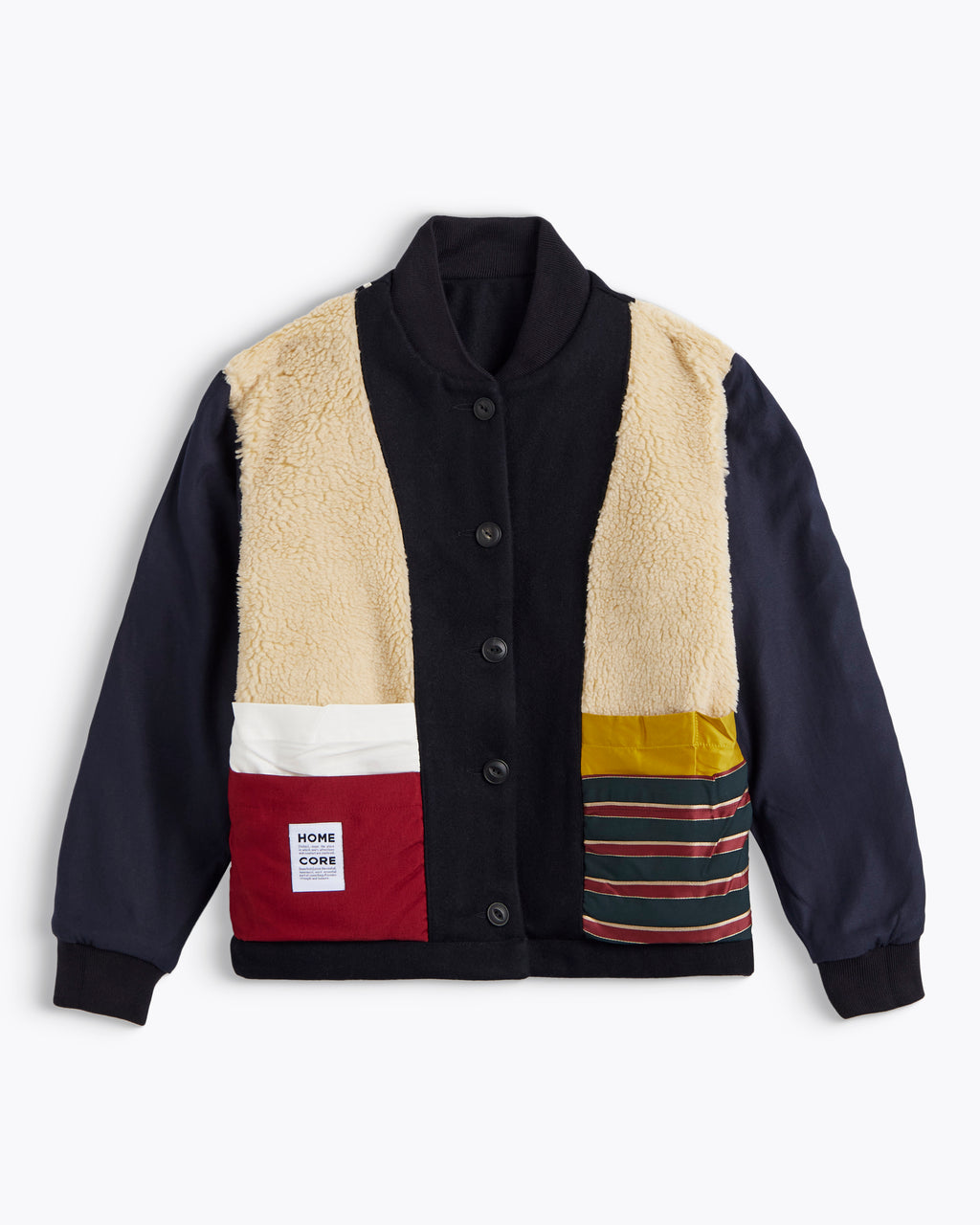 PRUNE MELT NAVY JACKET