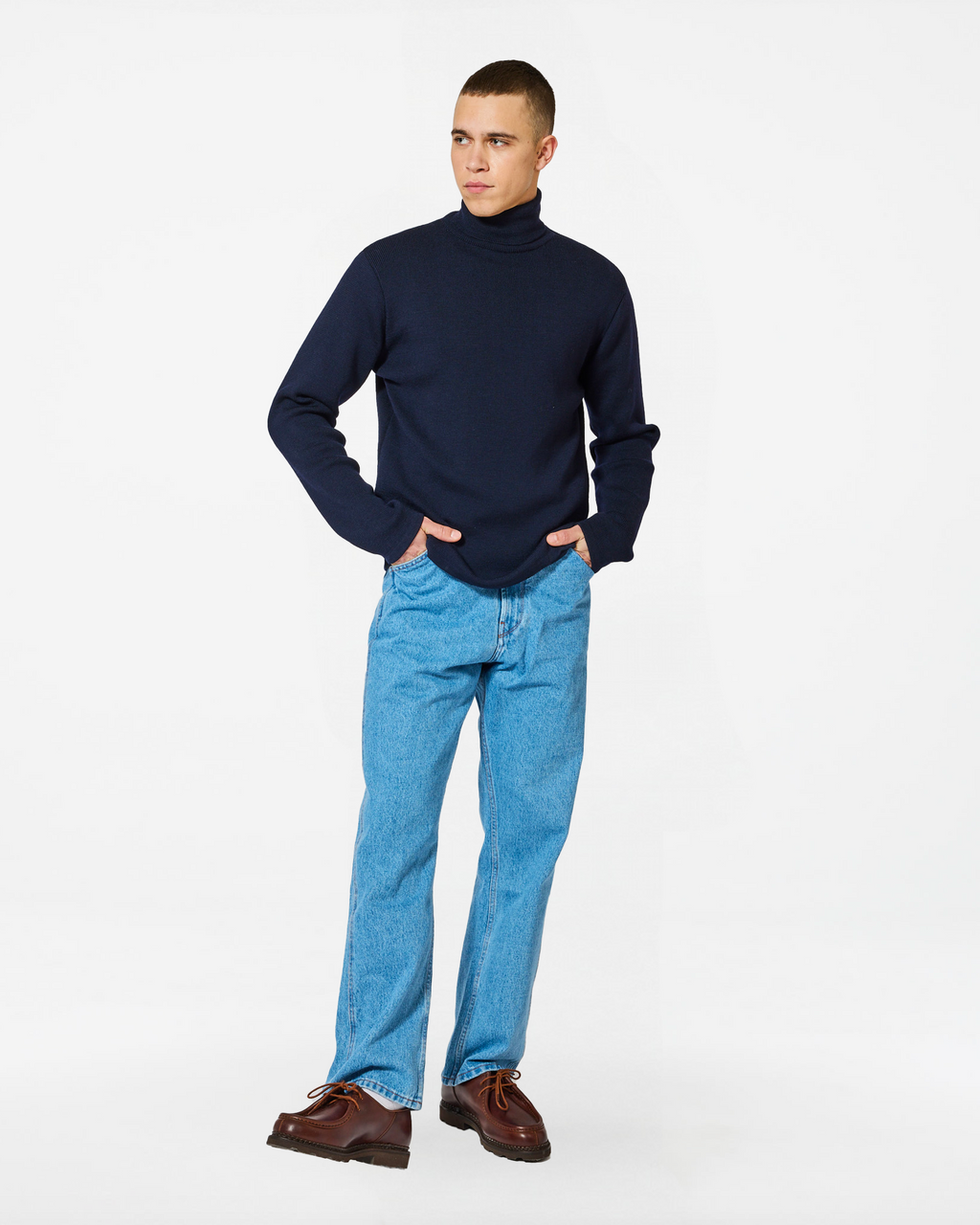 RAOUL NAVY SWEATER
