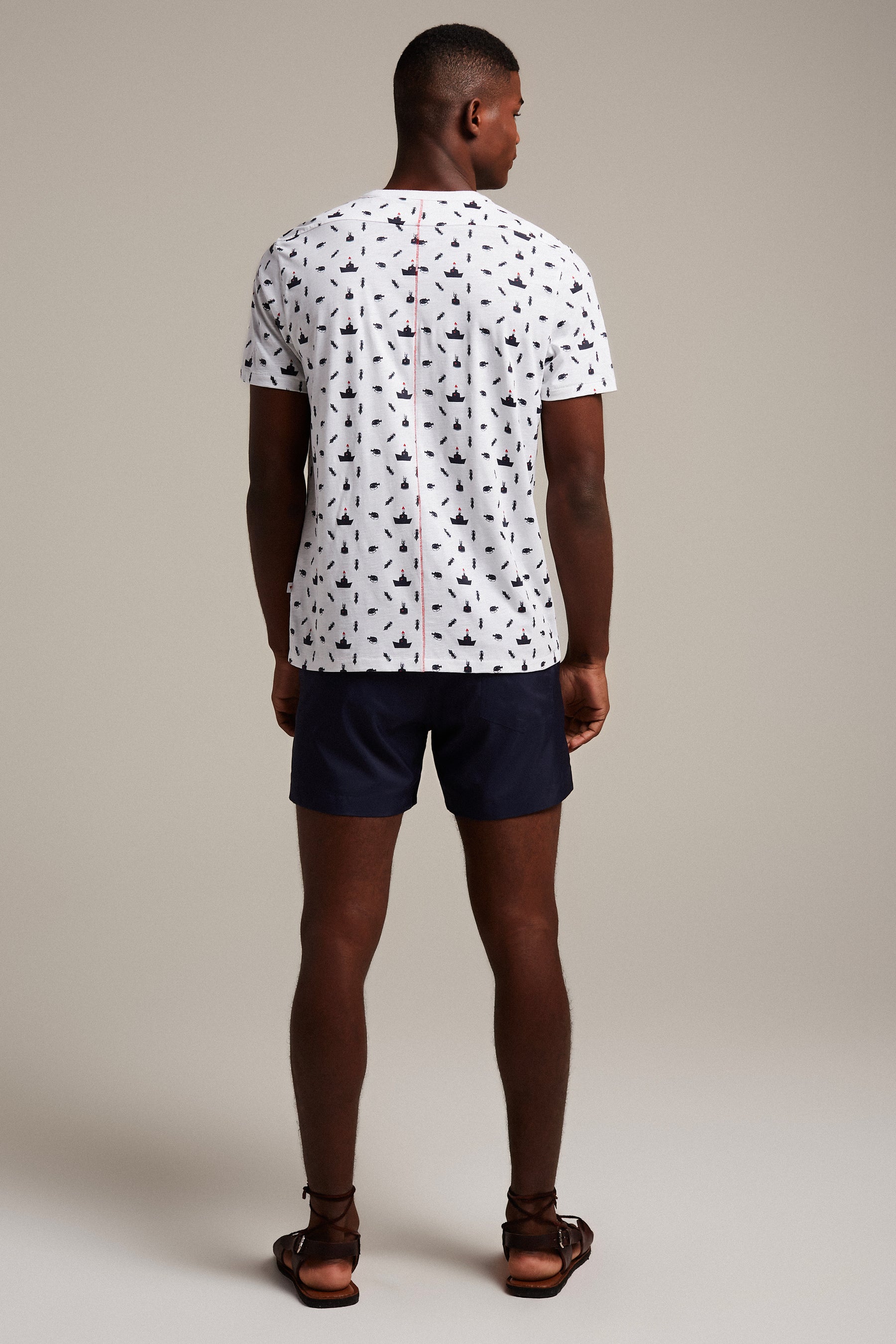 RODGER BIO COUSTEAU WHITE/NAVY