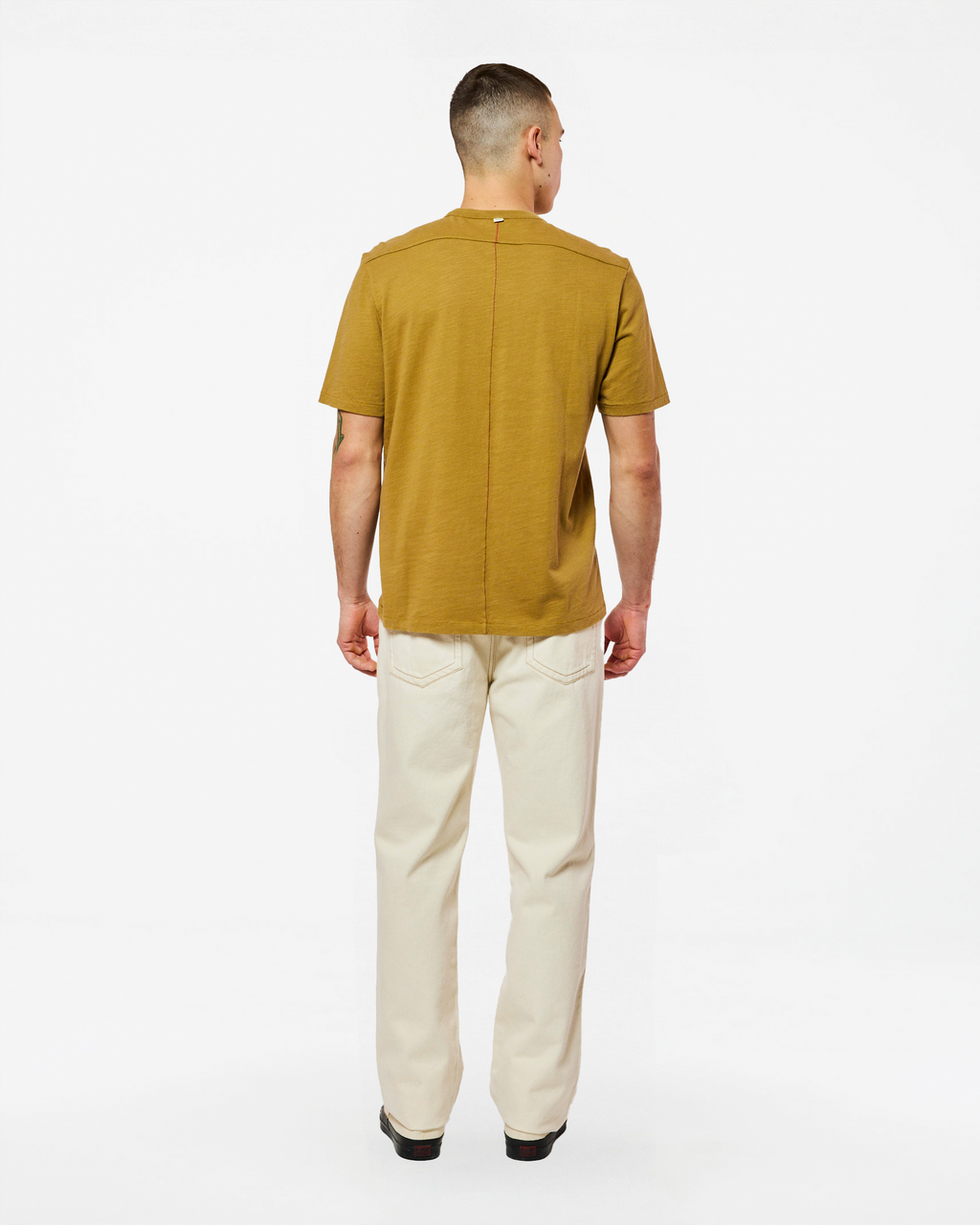 RODGER H GOLDEN BROWN T-SHIRT