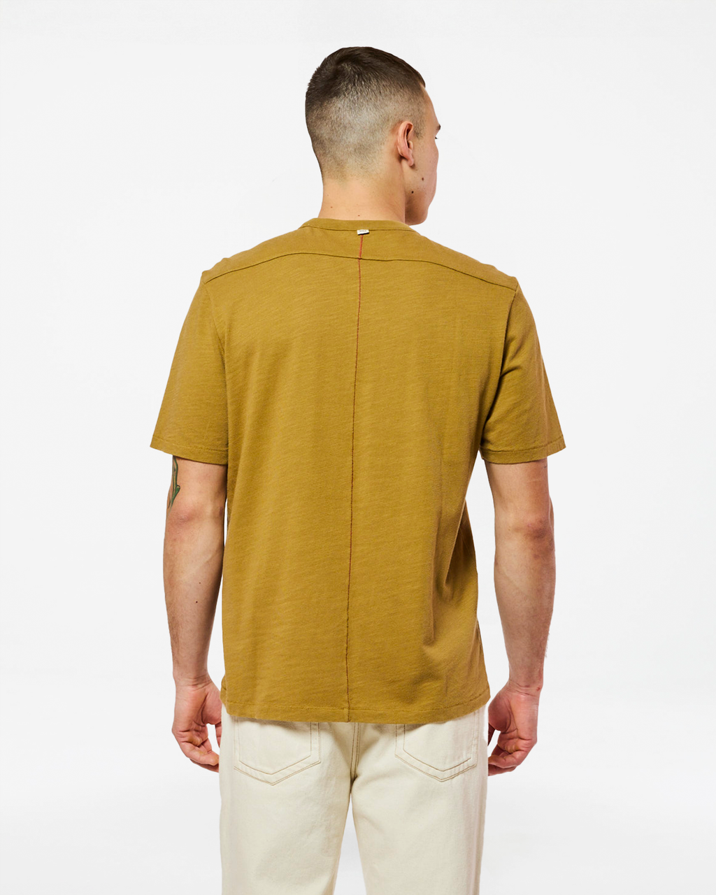 RODGER H GOLDEN BROWN T-SHIRT