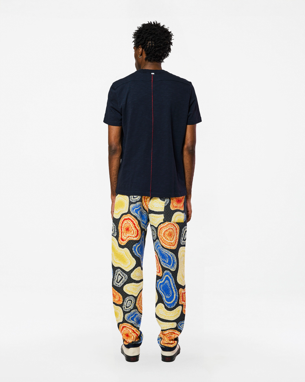 RODGER H NAVY T-SHIRT