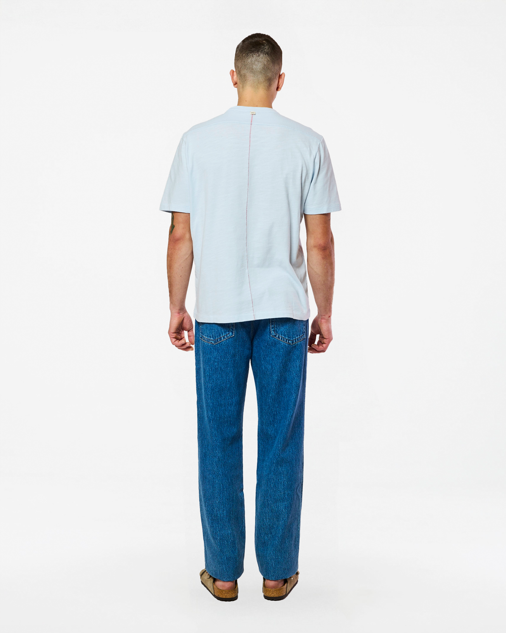 RODGER H PASTEL BLUE T-SHIRT