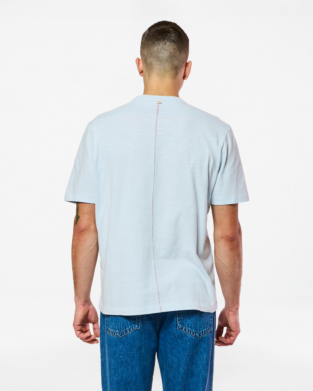 RODGER H PASTEL BLUE T-SHIRT