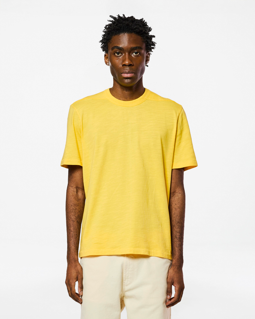 RODGER H SOFT YELLOW T-SHIRT