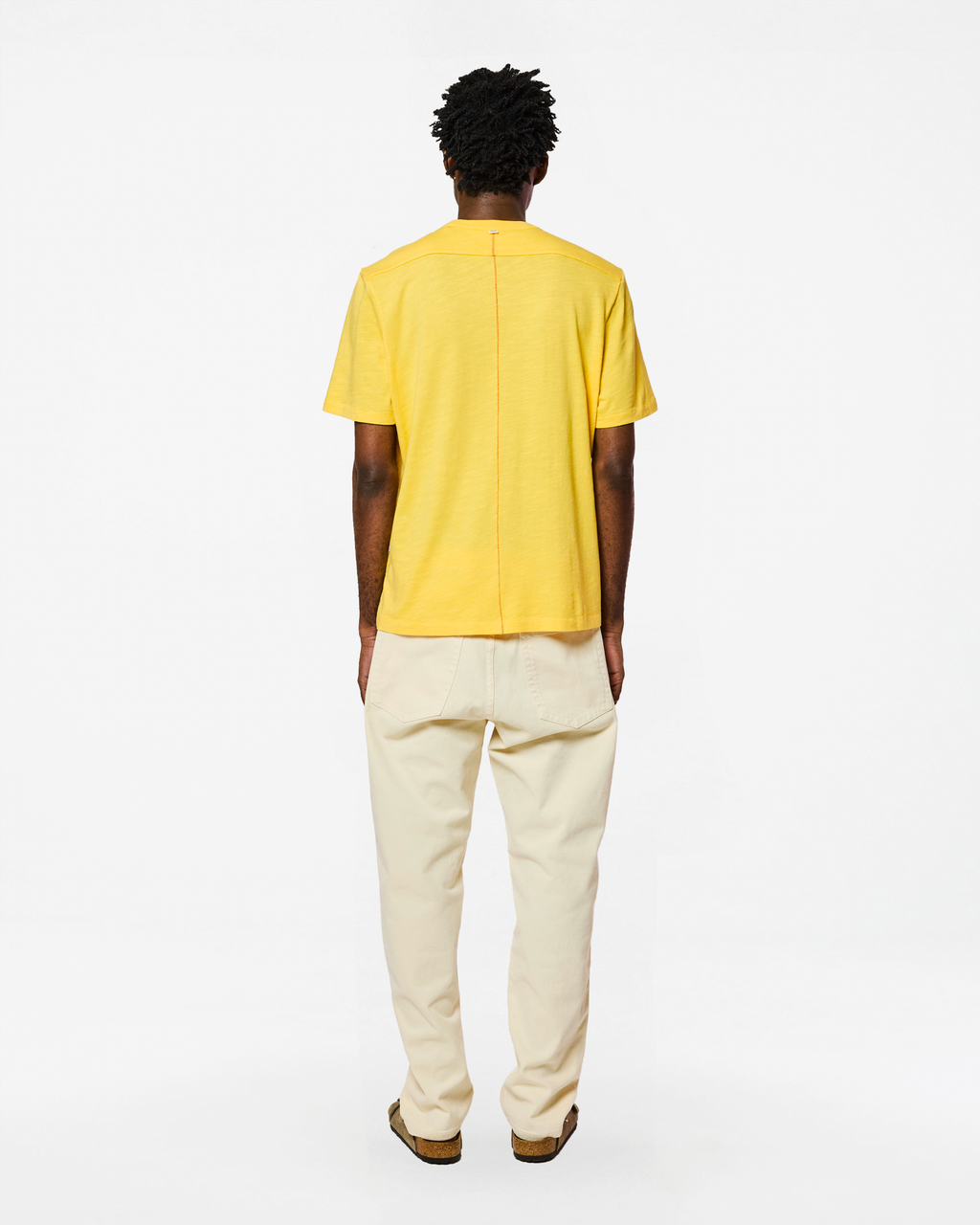 RODGER H SOFT YELLOW T-SHIRT
