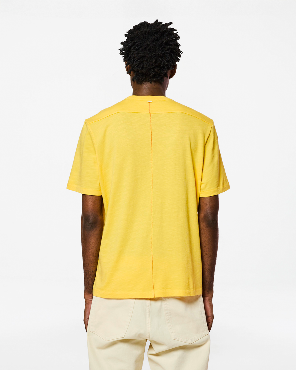 RODGER H SOFT YELLOW T-SHIRT