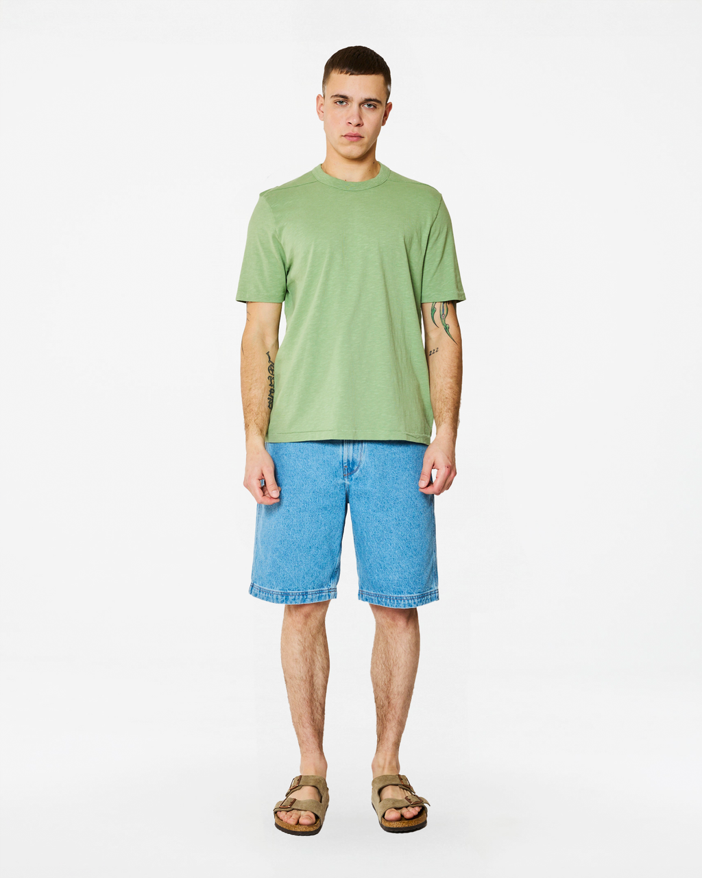 RODGER H SHAMROCK GREEN T-SHIRT