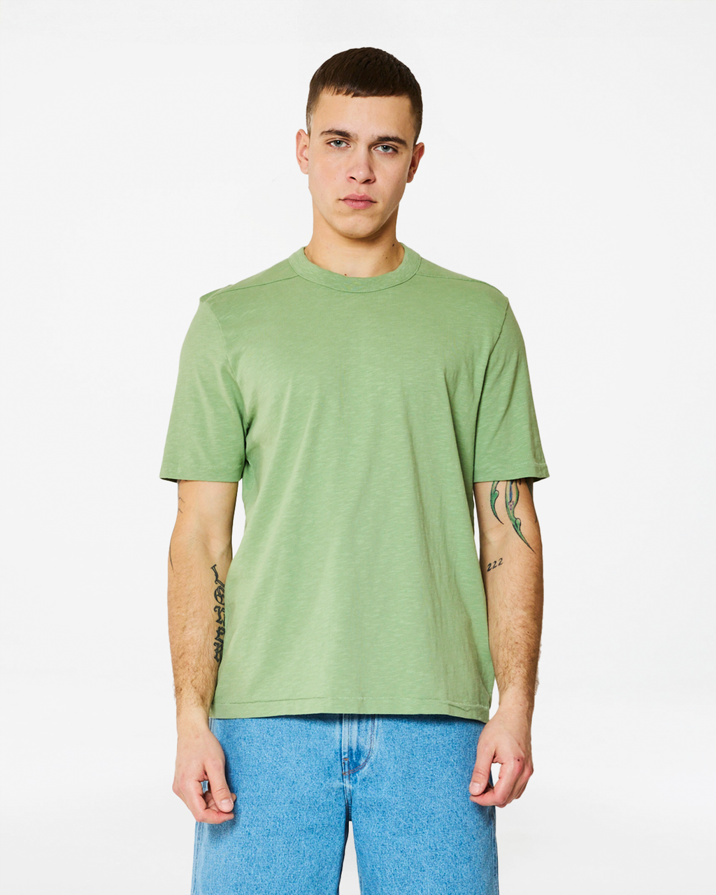 RODGER H SHAMROCK GREEN T-SHIRT