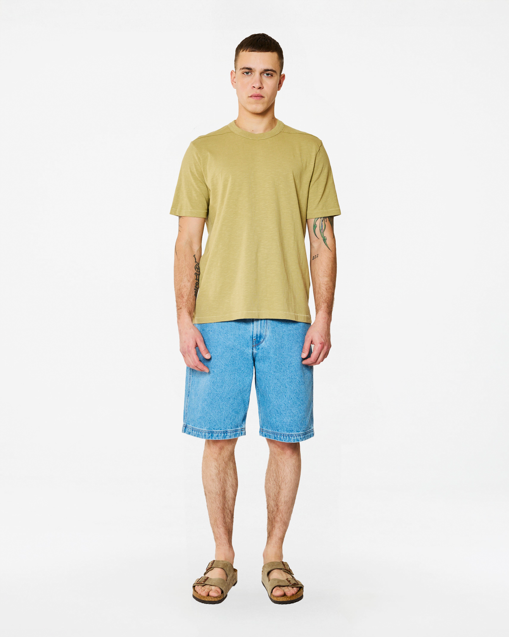 RODGER H SWAMP GREEN T-SHIRT