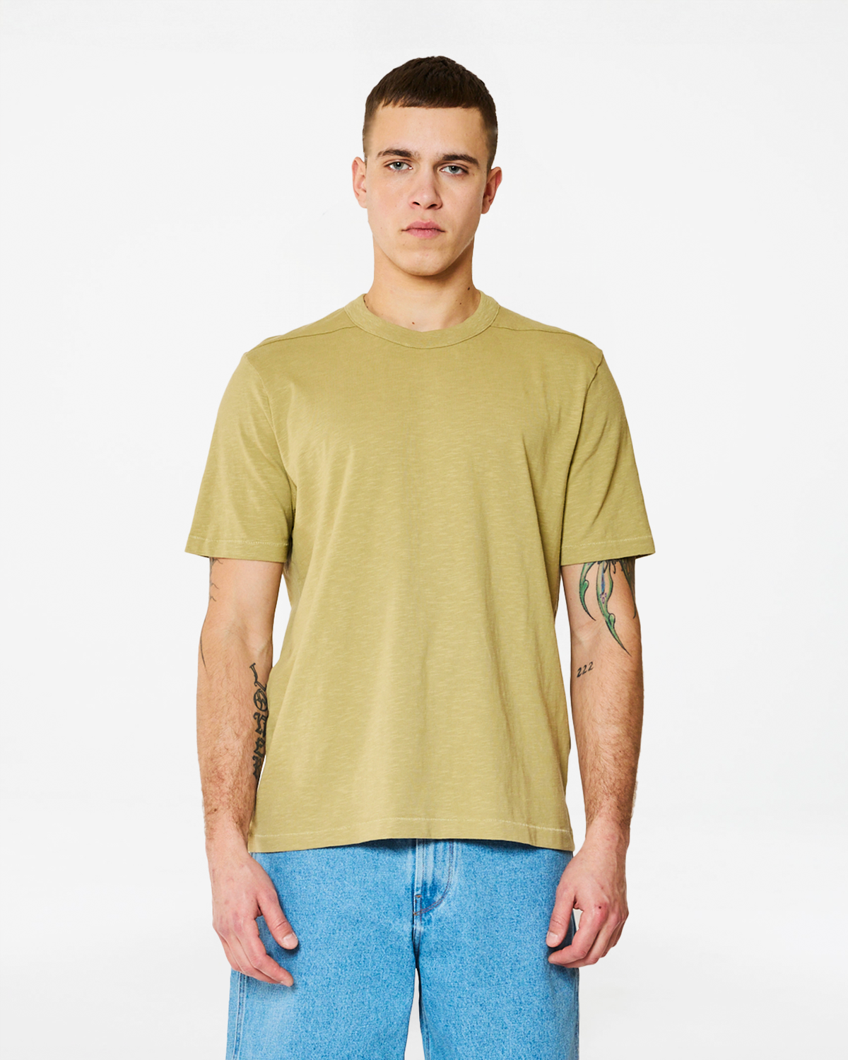 T-SHIRT RODGER H SWAMP GREEN