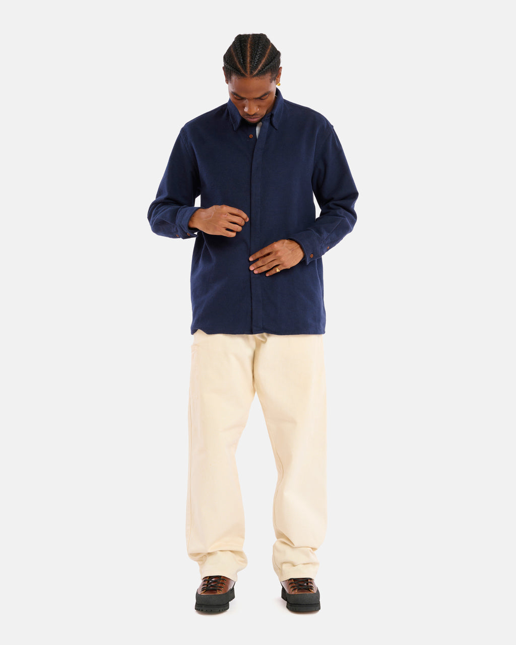 SHADOW BARROW NAVY SHIRT