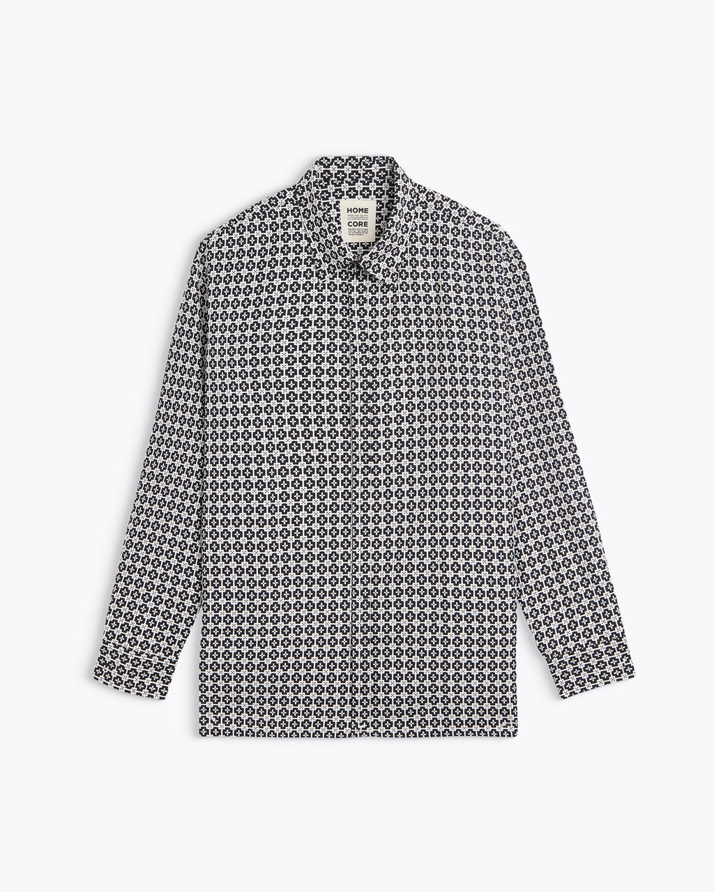 SHADOW DELOS SHIRT BLACK-WHITE