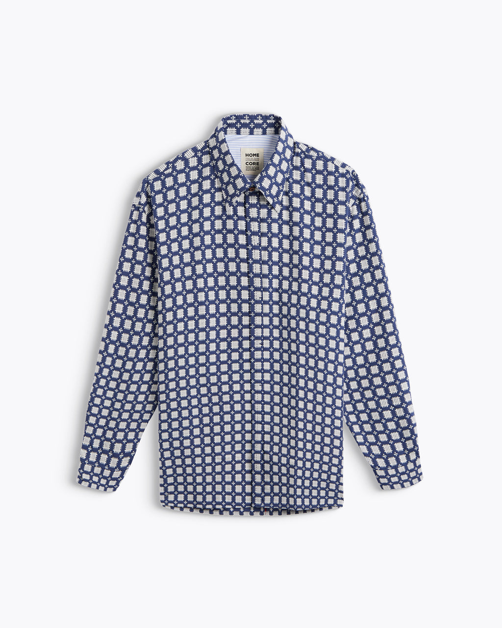 CHEMISE SHADOW DELOS NAVY / WHITE