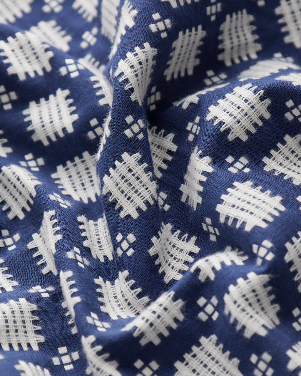 CHEMISE SHADOW DELOS NAVY / WHITE