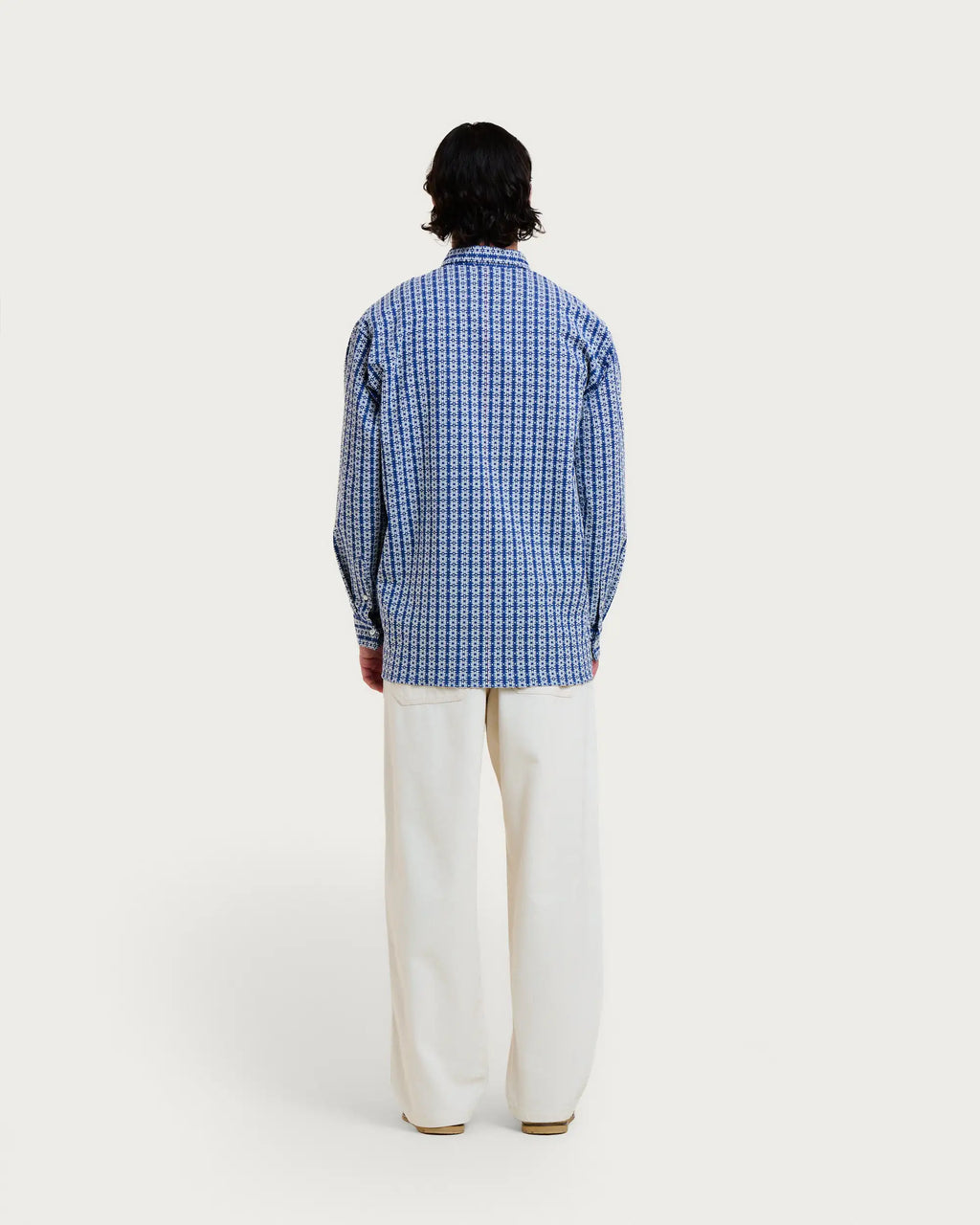 SHADOW SHIRT MYKONOS BLUE-WHITE