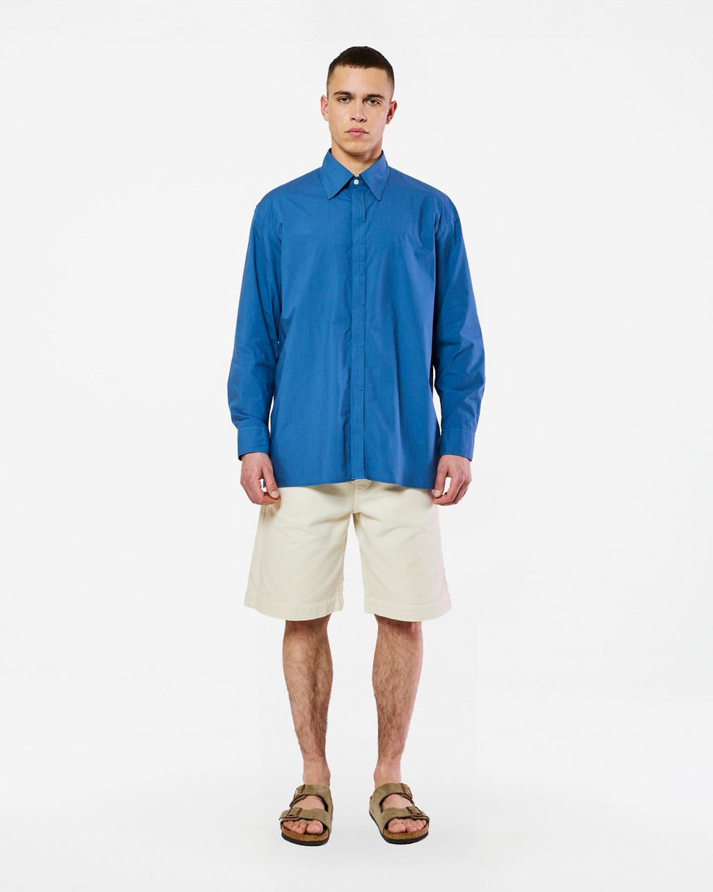 CHEMISE SHADOW POP BLUE LAKE