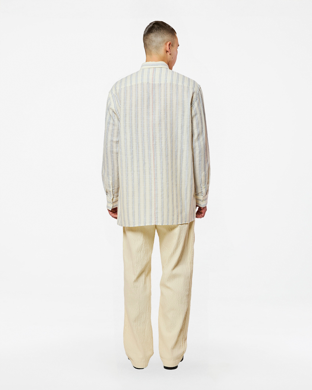 CHEMISE SHADOW TRACKS BLACK STRIPES