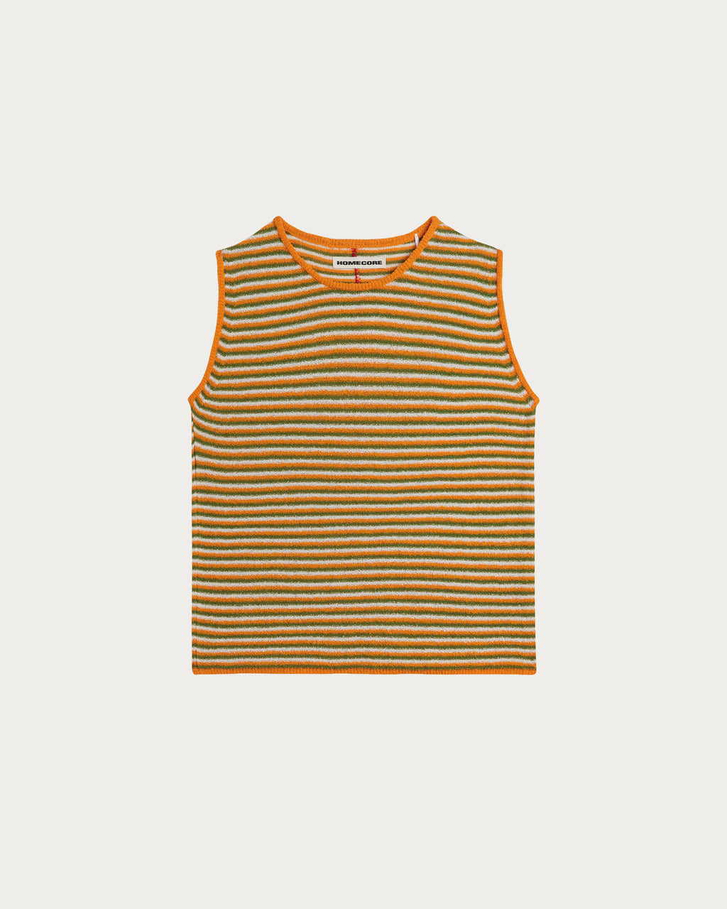 SOFIA SPUMA ORANGE STRIPES TANK TOP