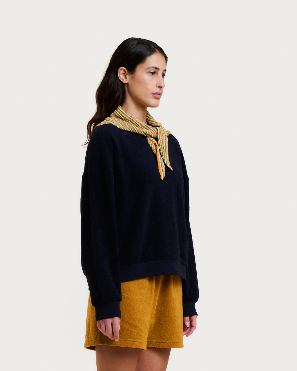 BANDANA SPUMA ORANGE STRIPES