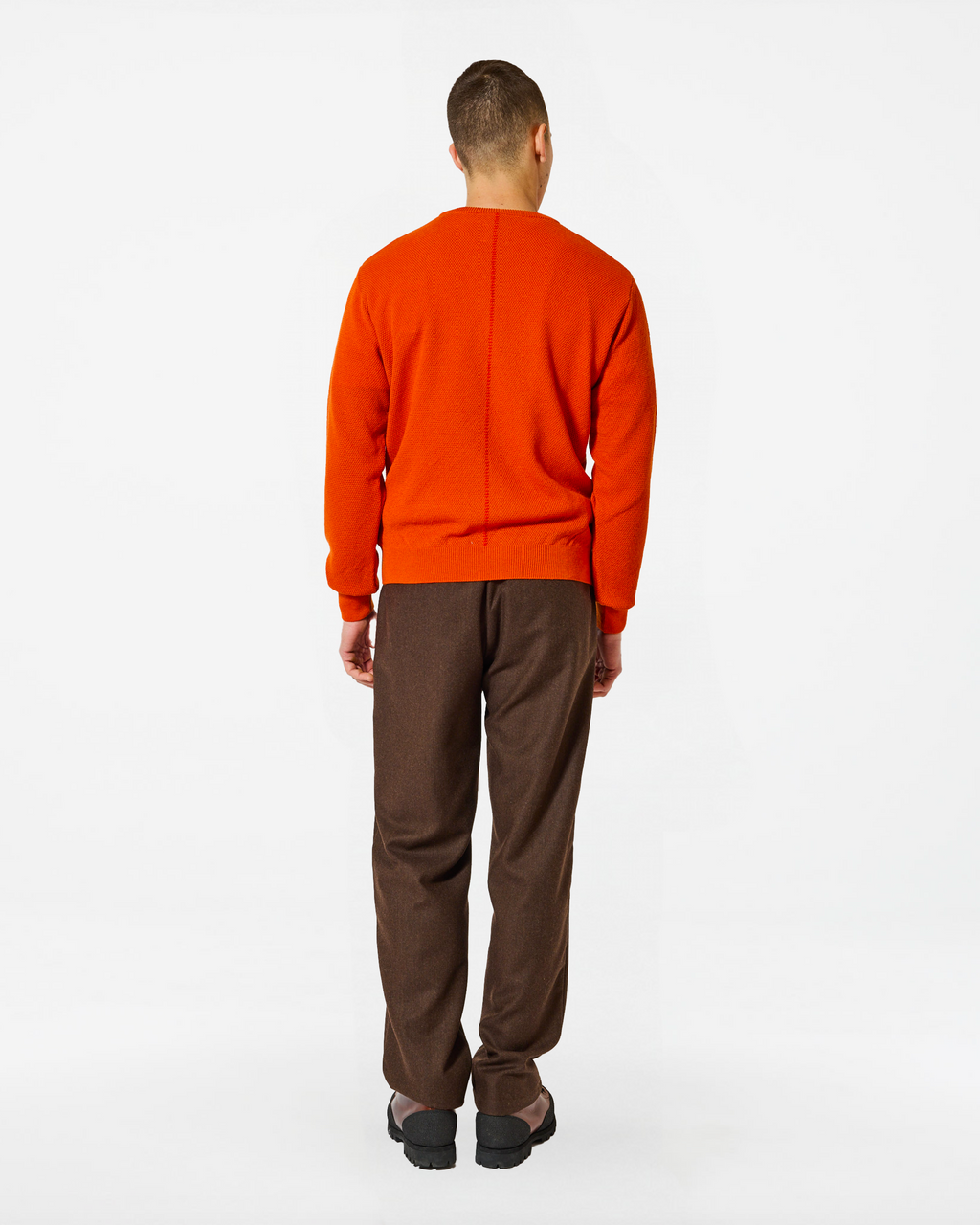 STAMFORD BIG ORANGE SWEATER