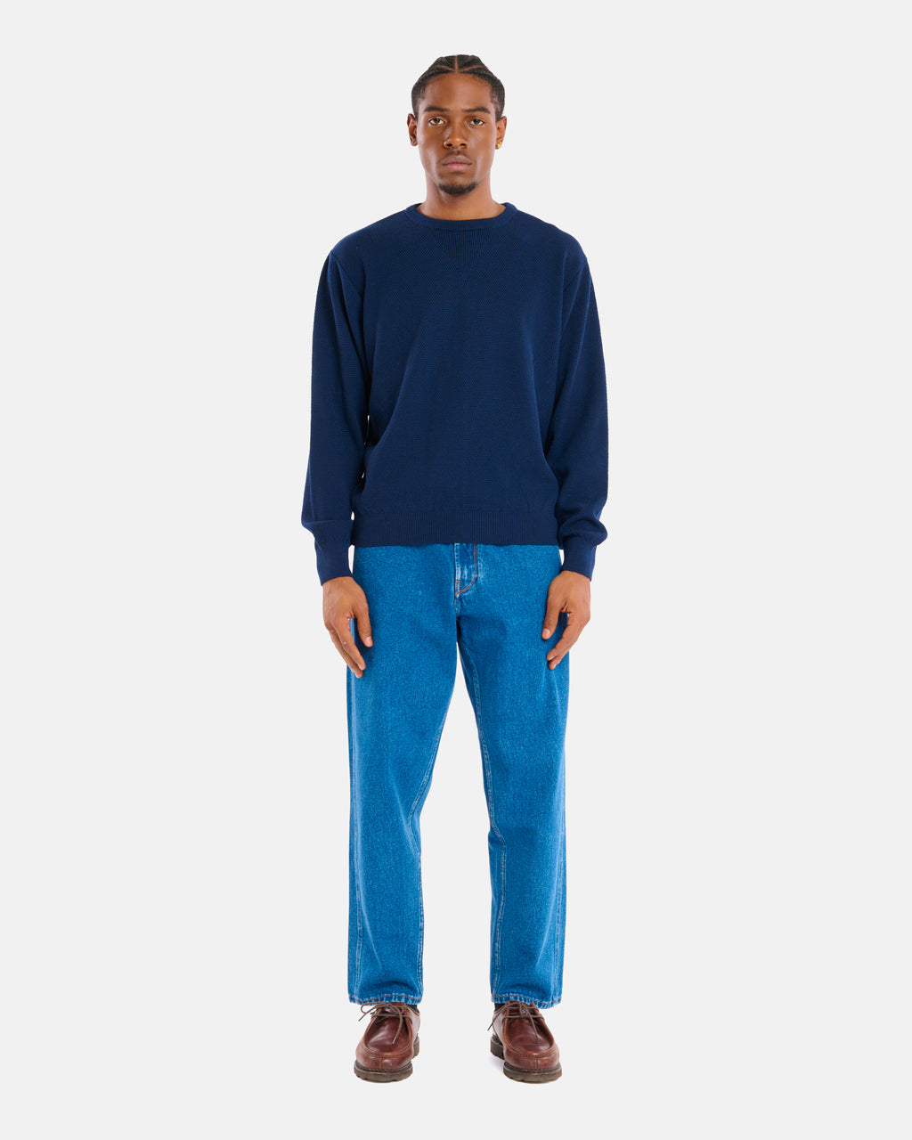 STAMFORD NAVY SWEATER