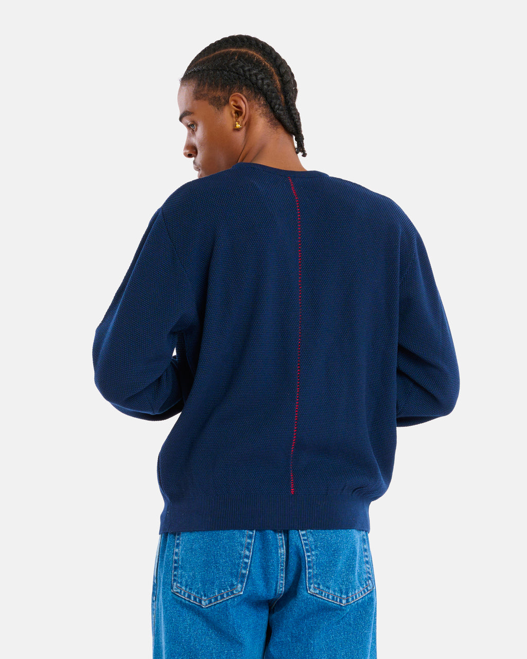 STAMFORD NAVY SWEATER