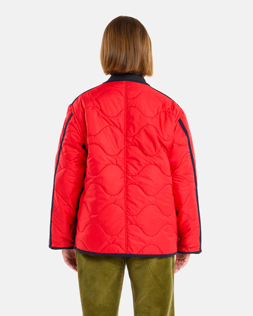 SUPERLIGHT LINER JACKET NAVY-RED