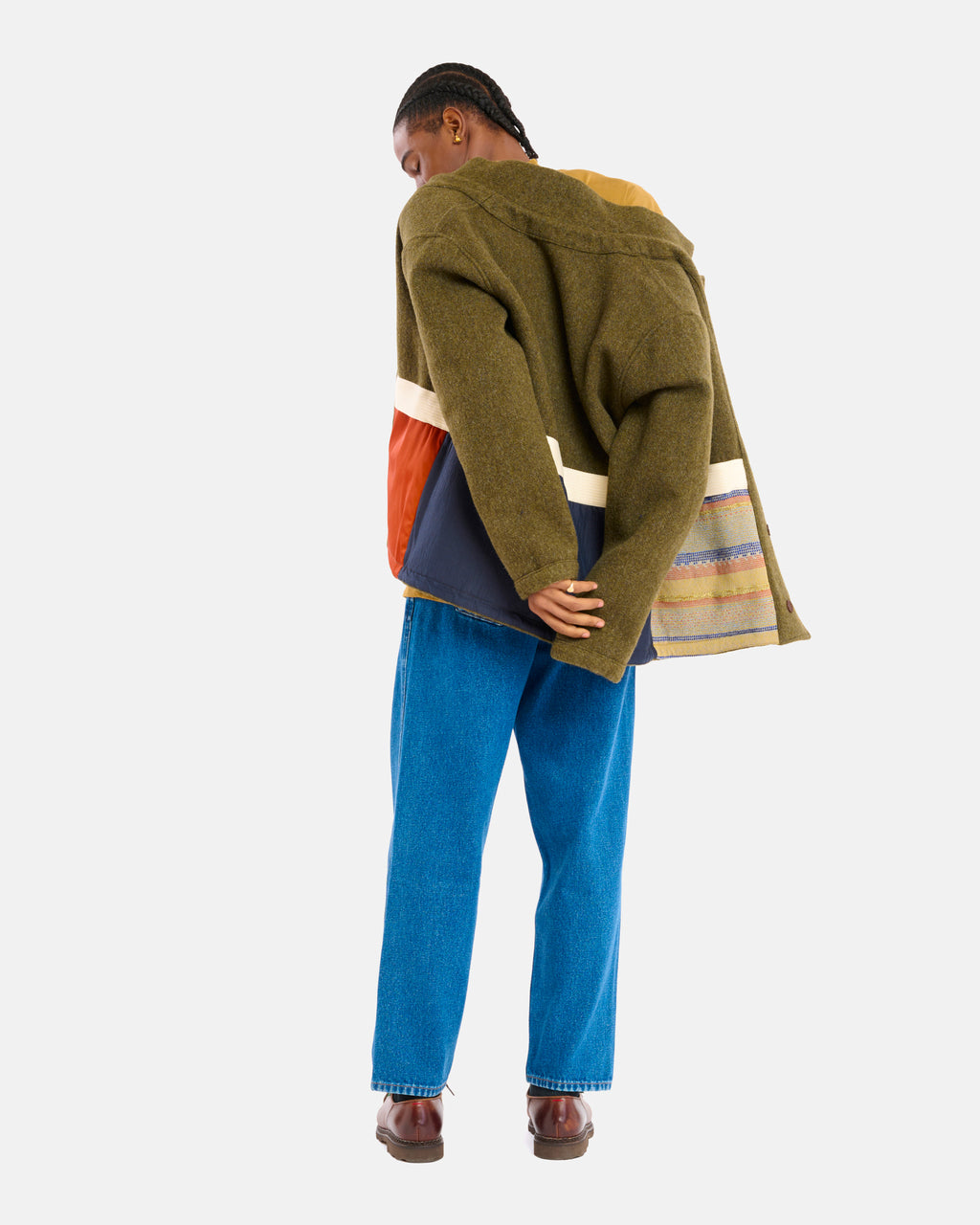 SWIT SHEEP JACKET GREENERY