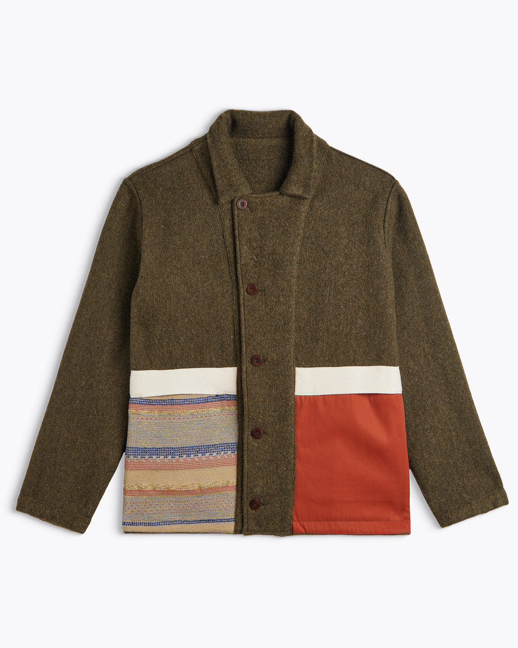 SWIT SHEEP JACKET GREENERY