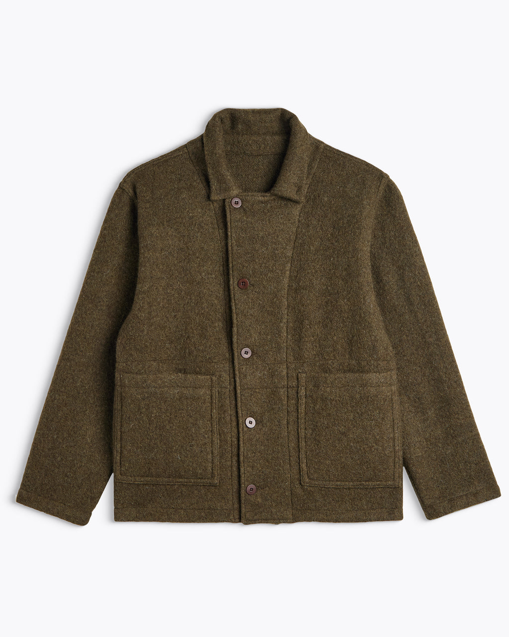 SWIT SHEEP JACKET GREENERY