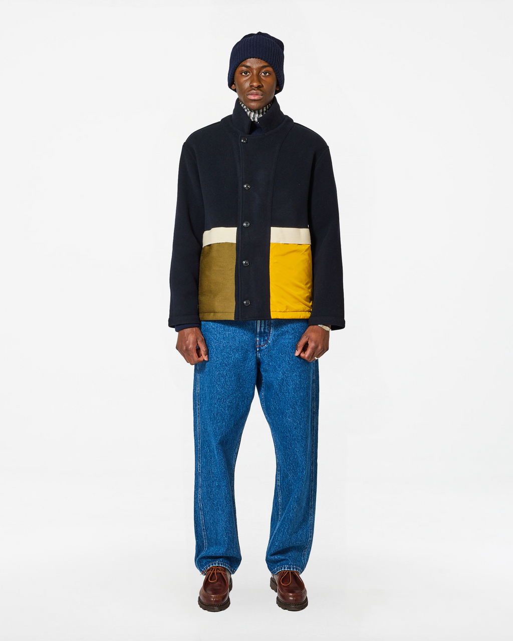 VESTE SWIT WOOL DARK NAVY