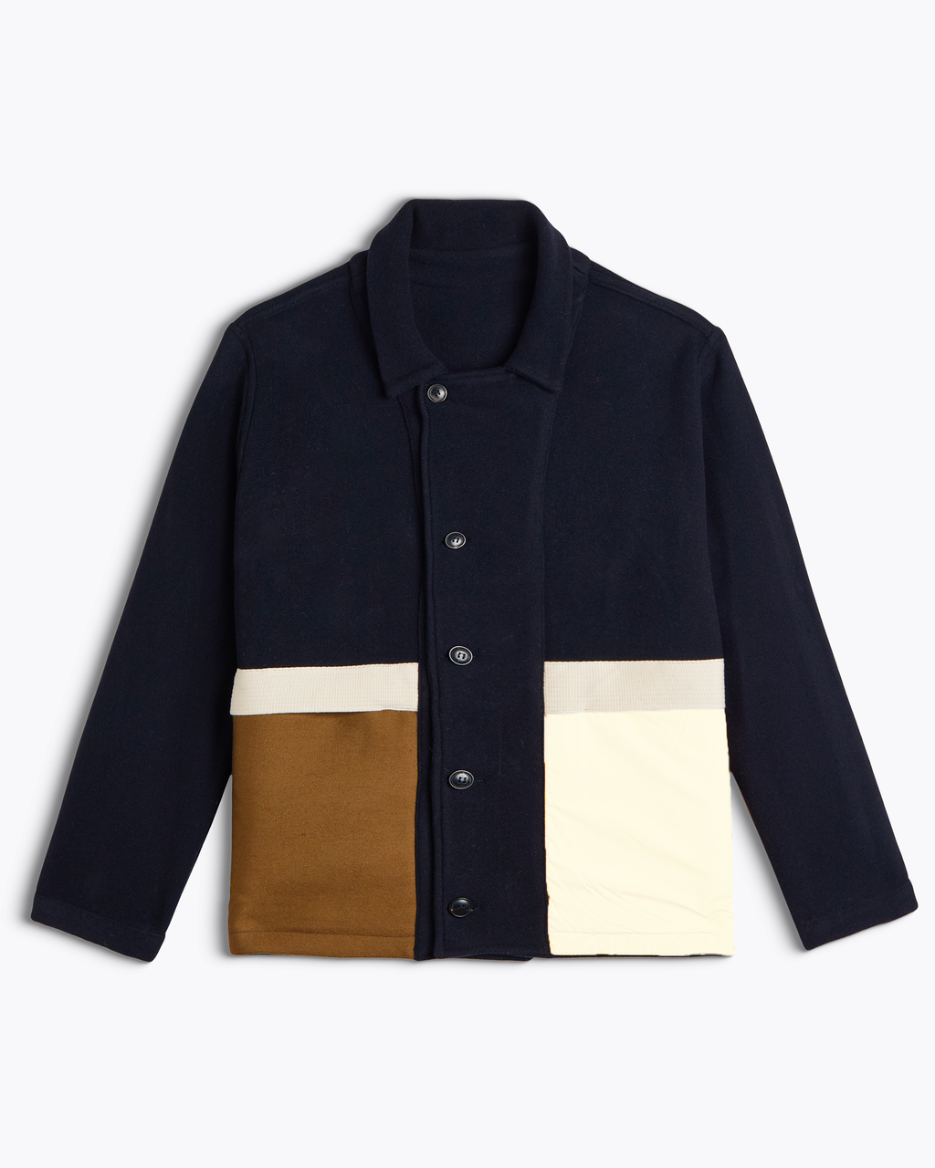 SWIT WOOL JACKET DARK NAVY