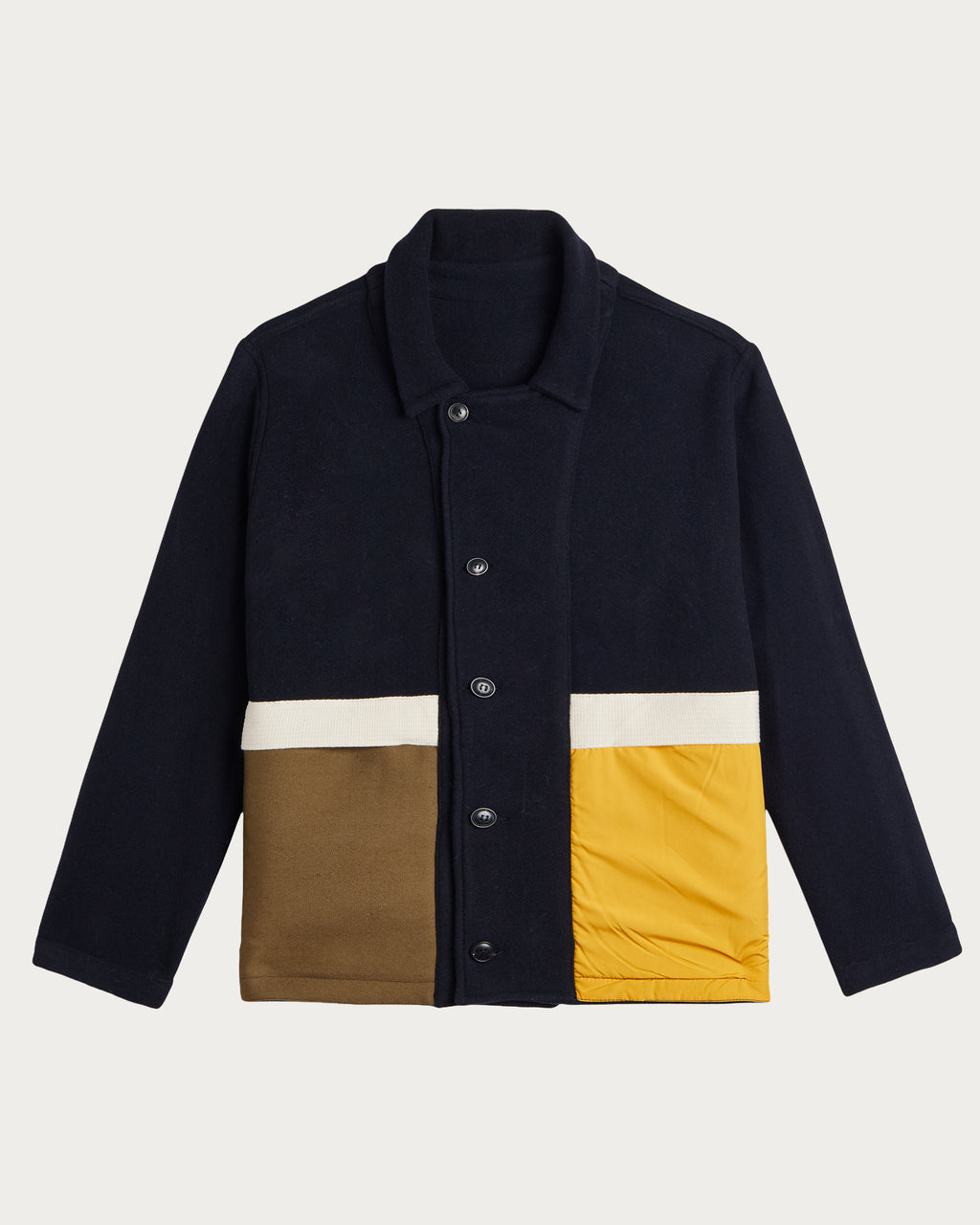 SWIT WOOL JACKET DARK NAVY