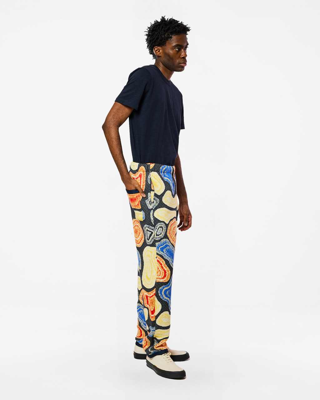 PANTALON TAIPAI GOLGI NAVY-MULTI