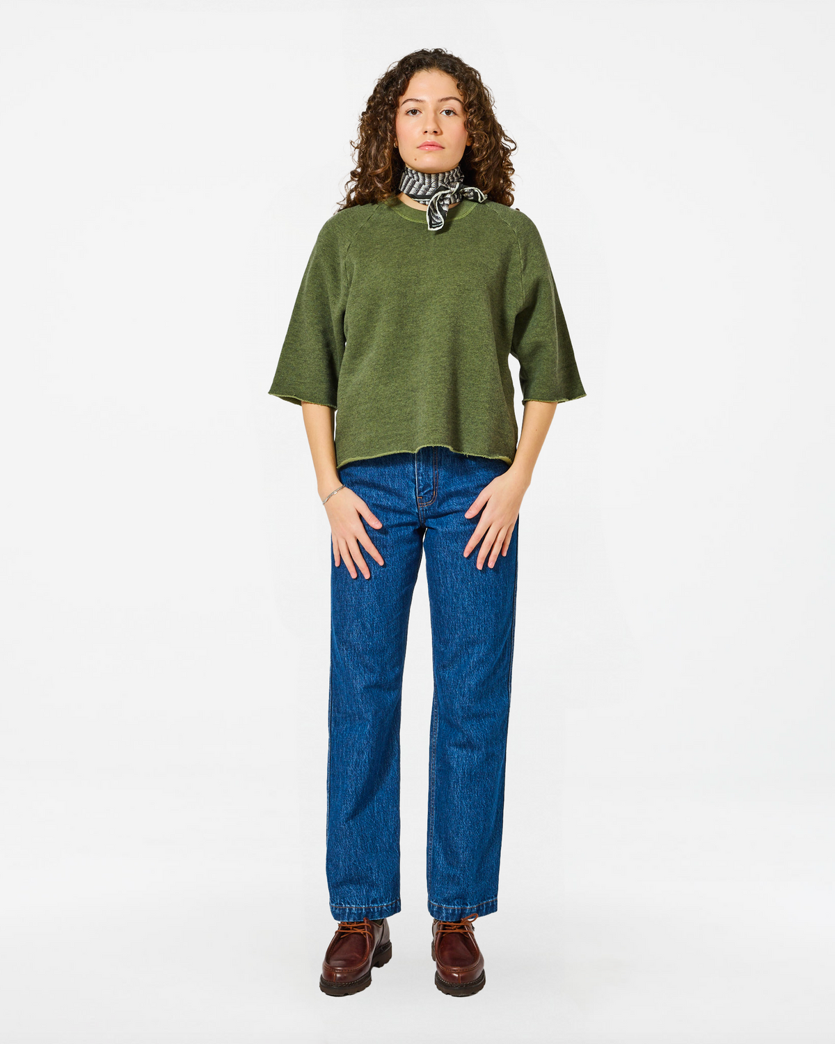SWEATSHIRT TERRA ROSEMARY GREEN