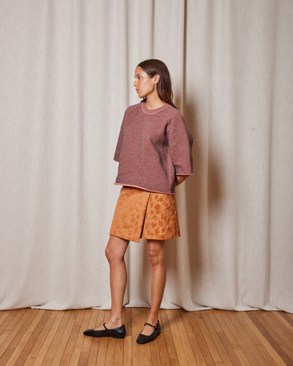 SWEATSHIRT STERRA ROSE STONE