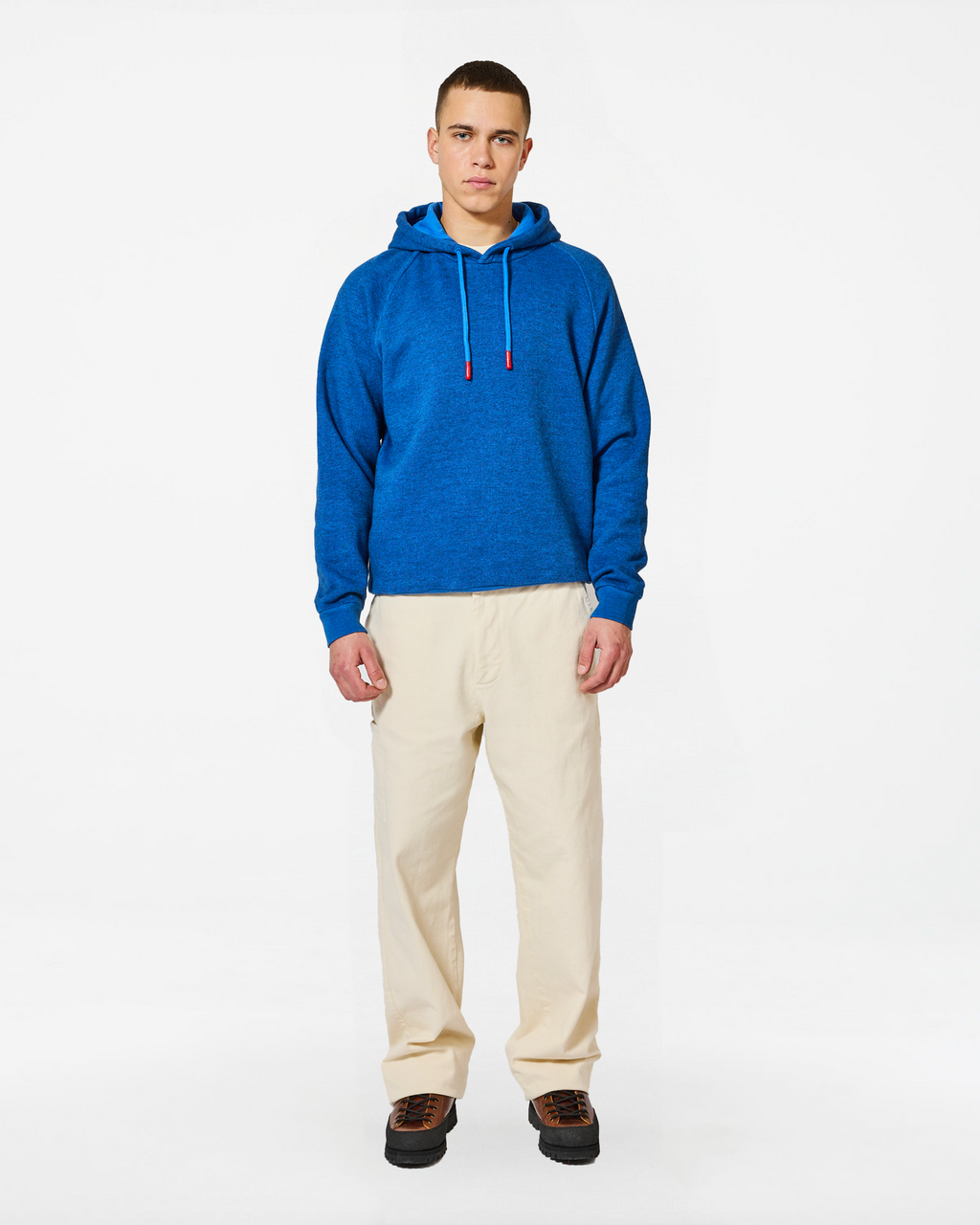 TERRY BIG BLUE HOODIE