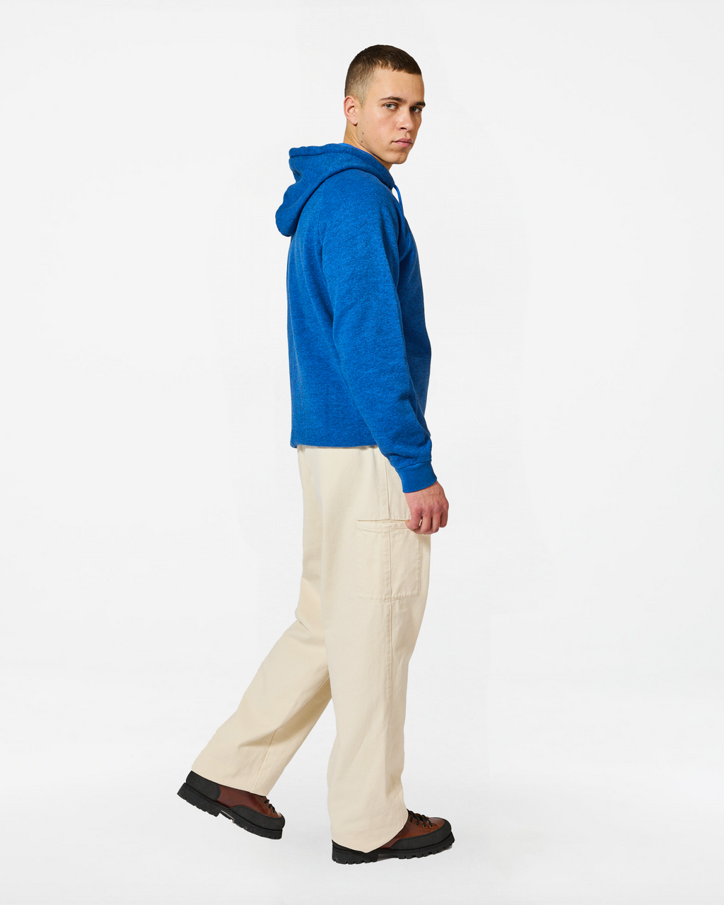 TERRY BIG BLUE HOODIE