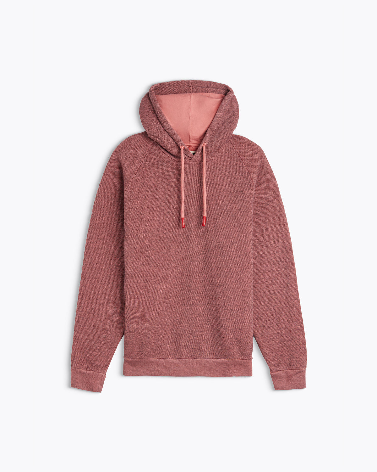 HOODIE TERRY CORAL PINK
