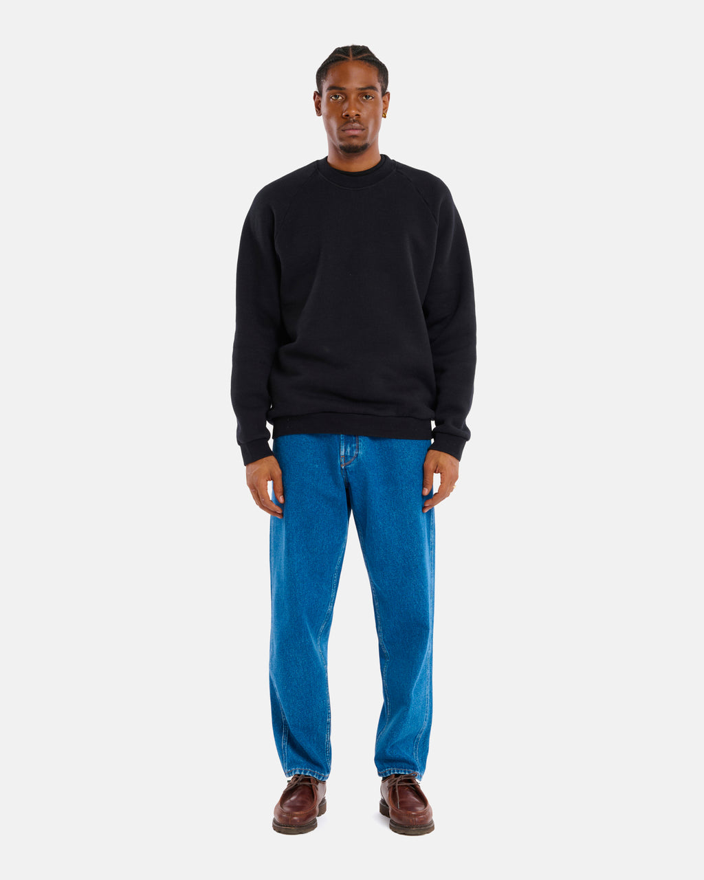 TERRY BLACK SWEATSHIRT