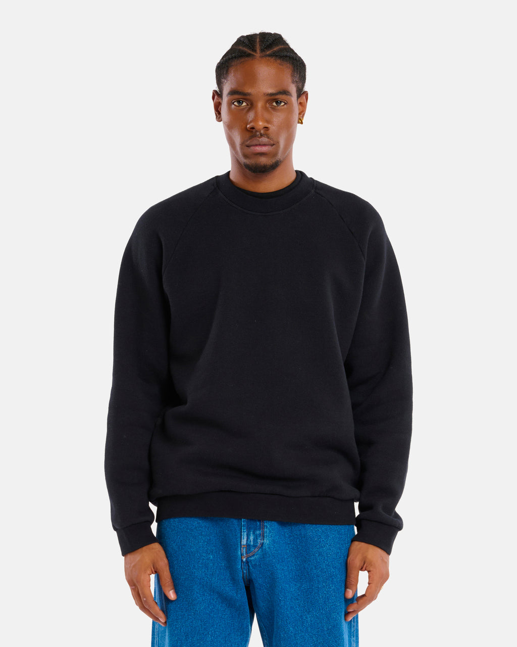 TERRY BLACK SWEATSHIRT