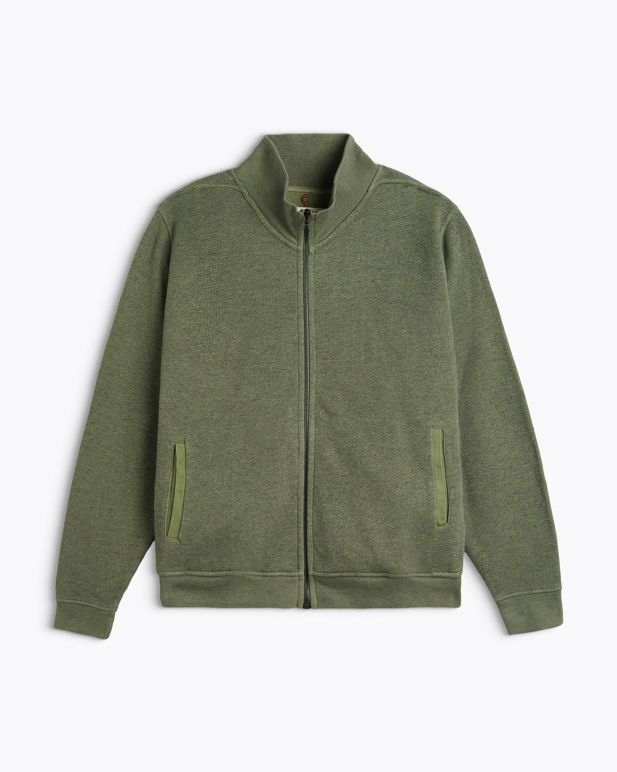 TERRY FULLZIP ROSEMARY GREEN