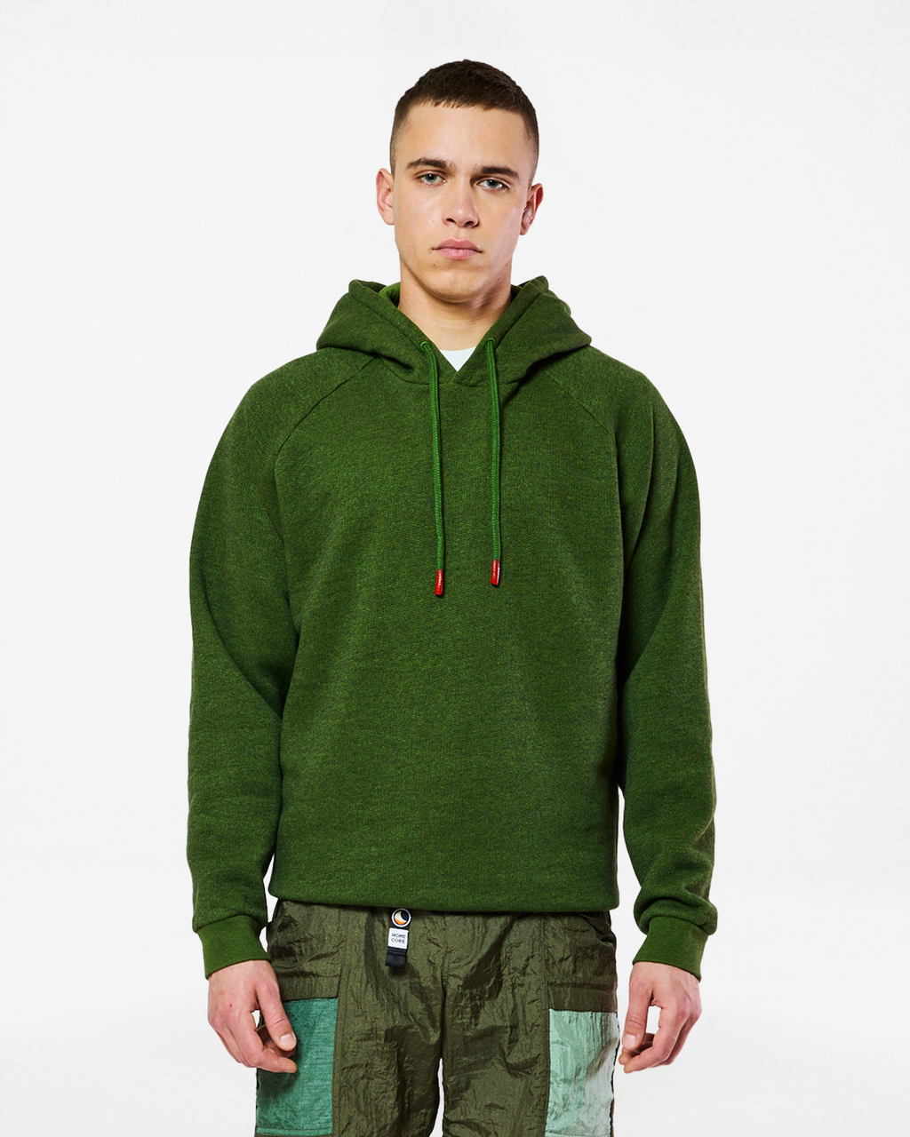 TERRY BIG GREEN HOODIE