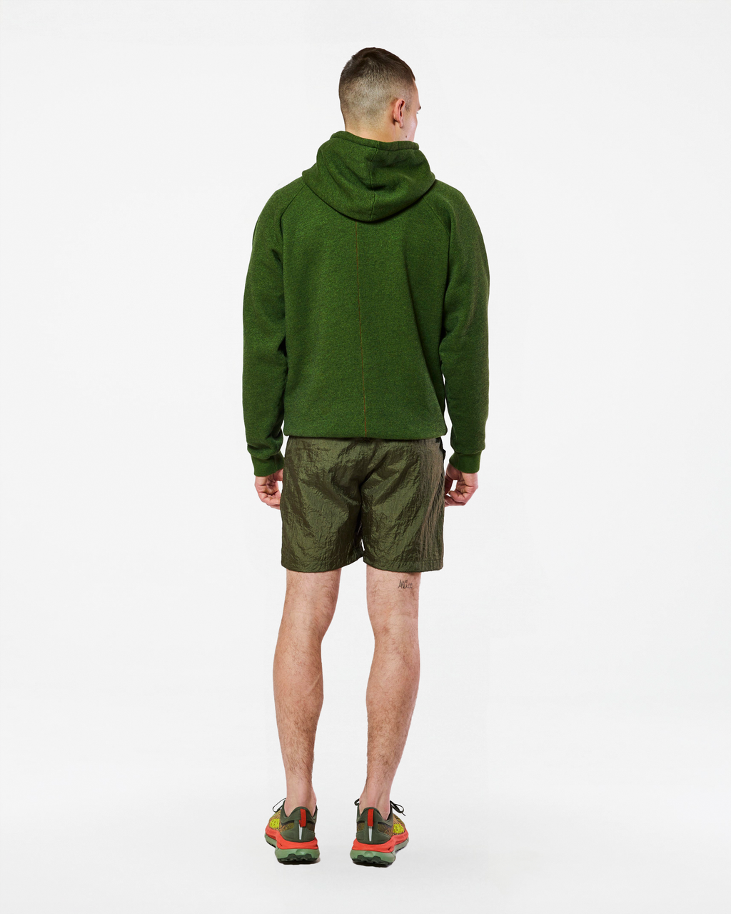 TERRY BIG GREEN HOODIE